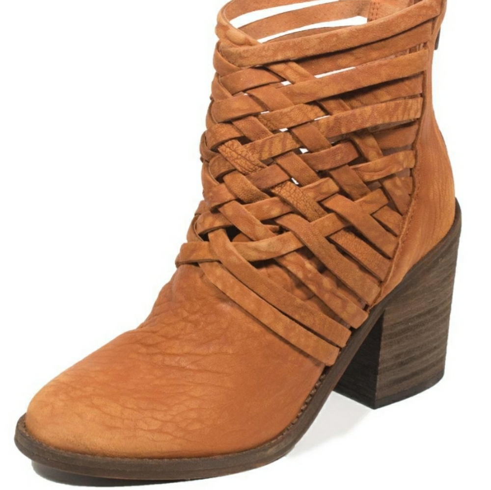 Free People leather booties